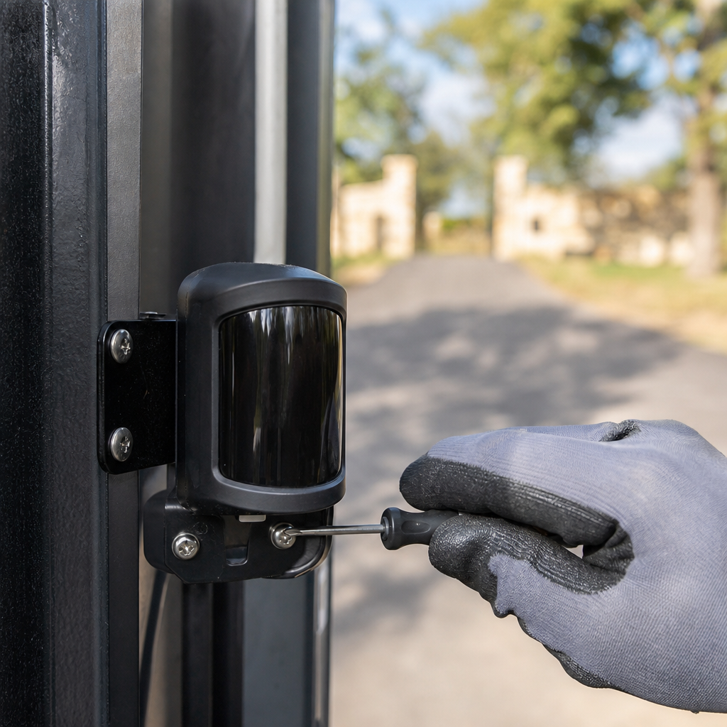 Illustration for automatic gate repair in Copper Canyon