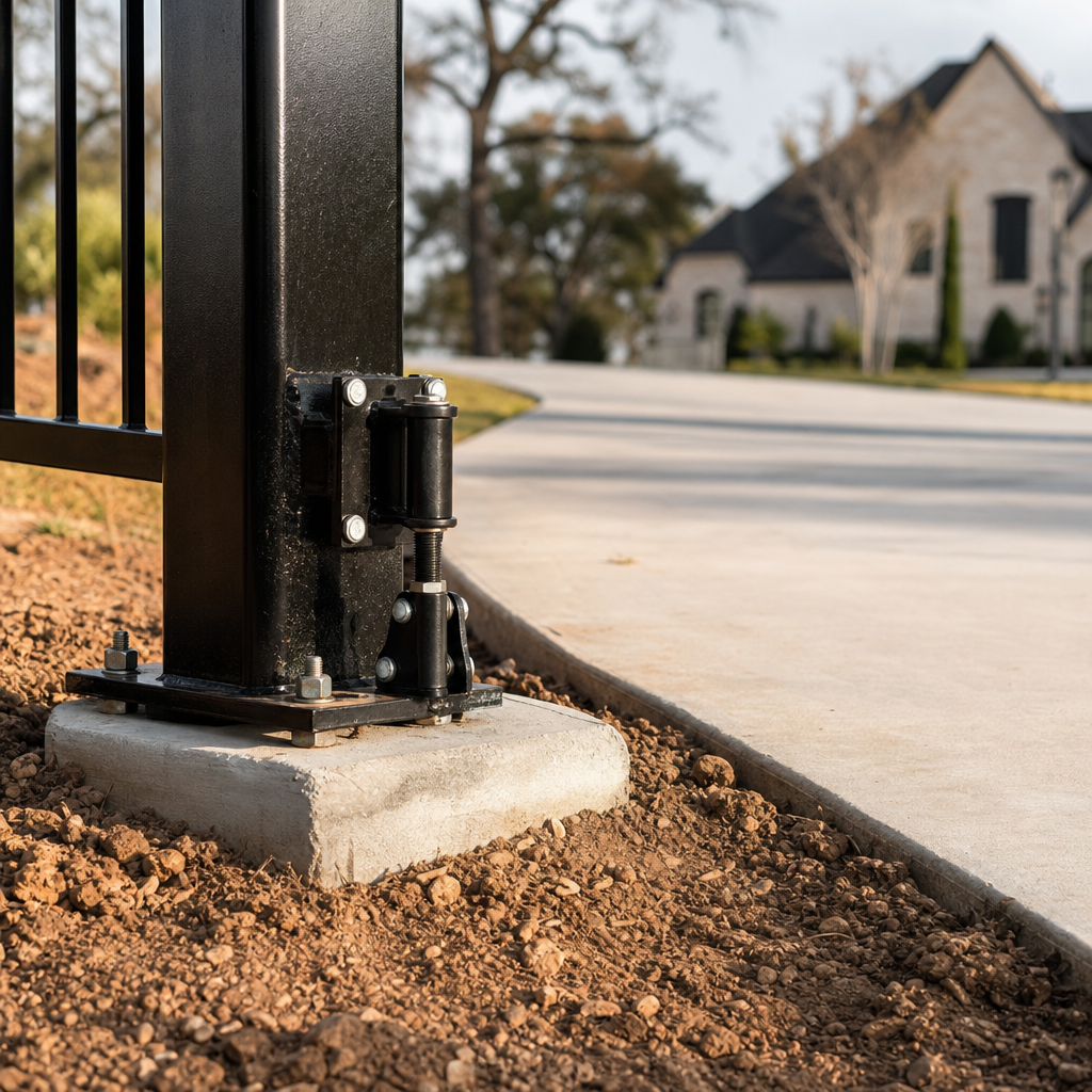 Illustration for gate repair in Prosper