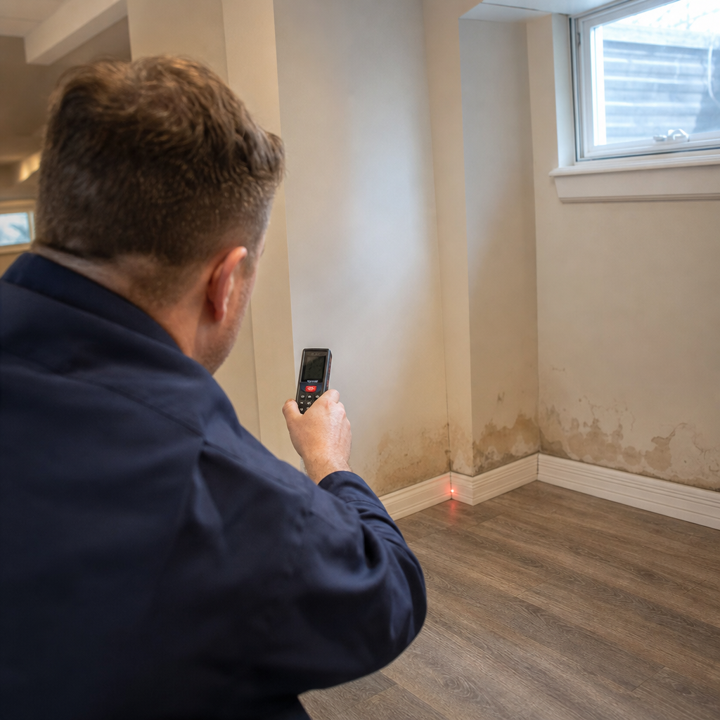 Illustration for water damage restoration in Throgs Neck