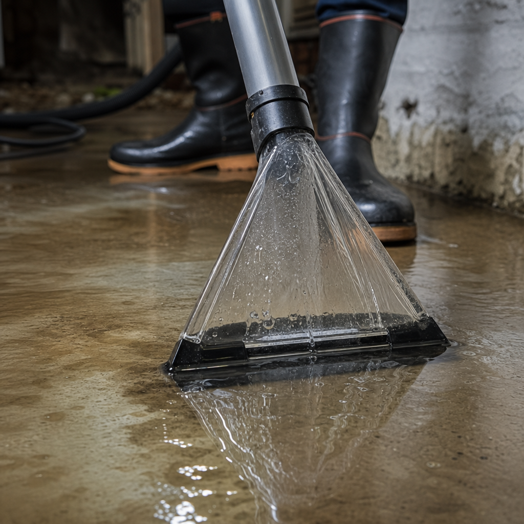 Illustration for water damage restoration in Astoria