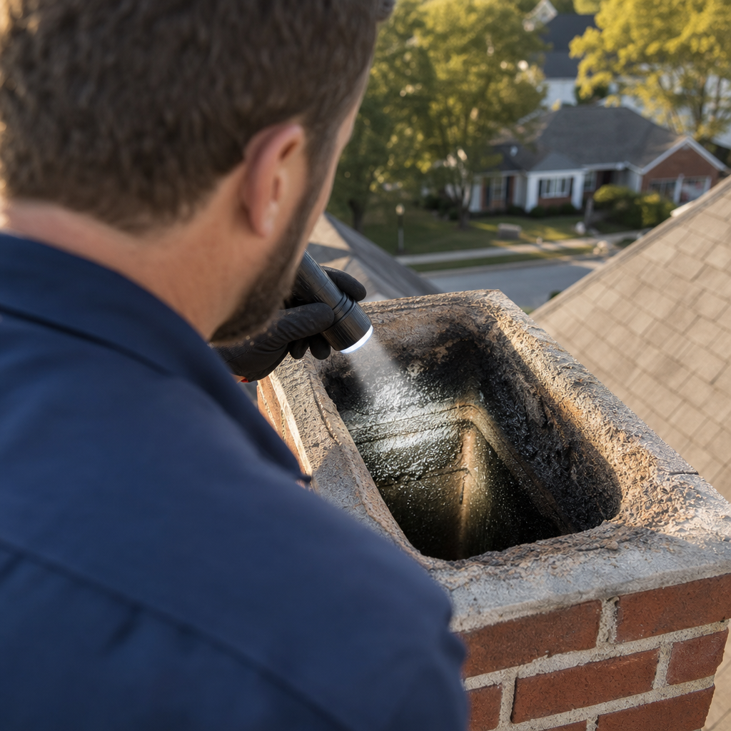 Illustration for chimney sweep in Nashville