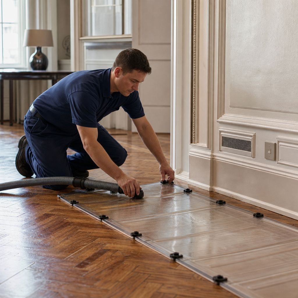 Illustration for emergency water damage restoration in Midtown Manhattan