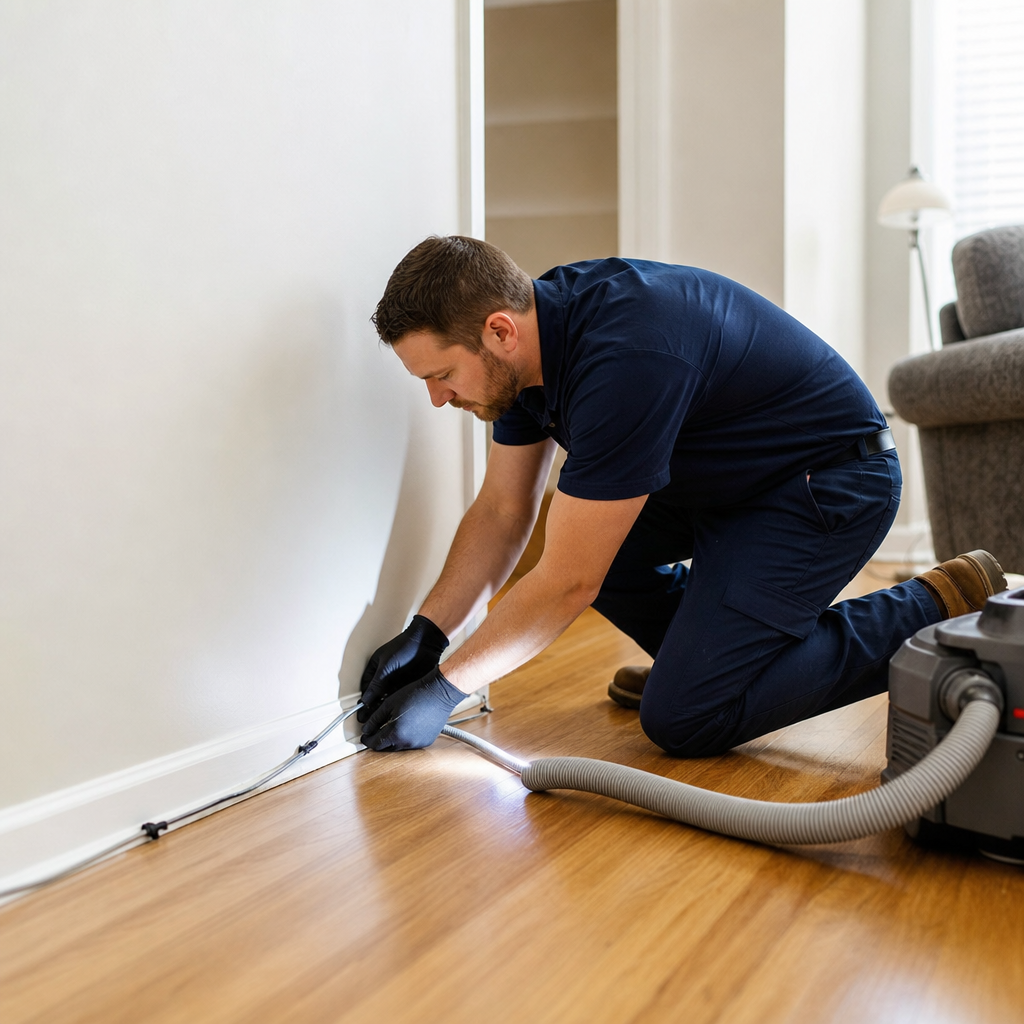 Illustration for water damage restoration in Union City
