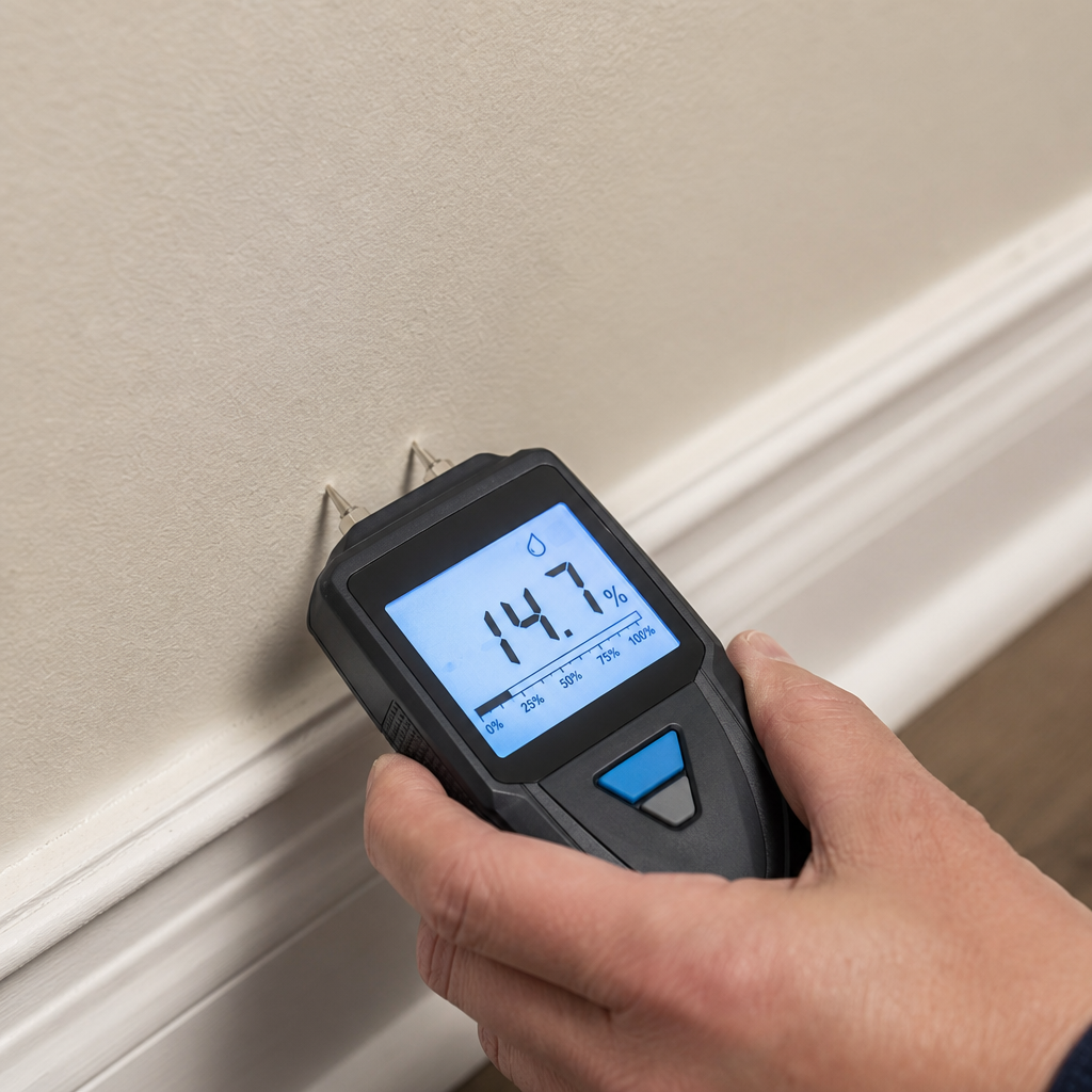 Illustration for water damage restoration in West New York
