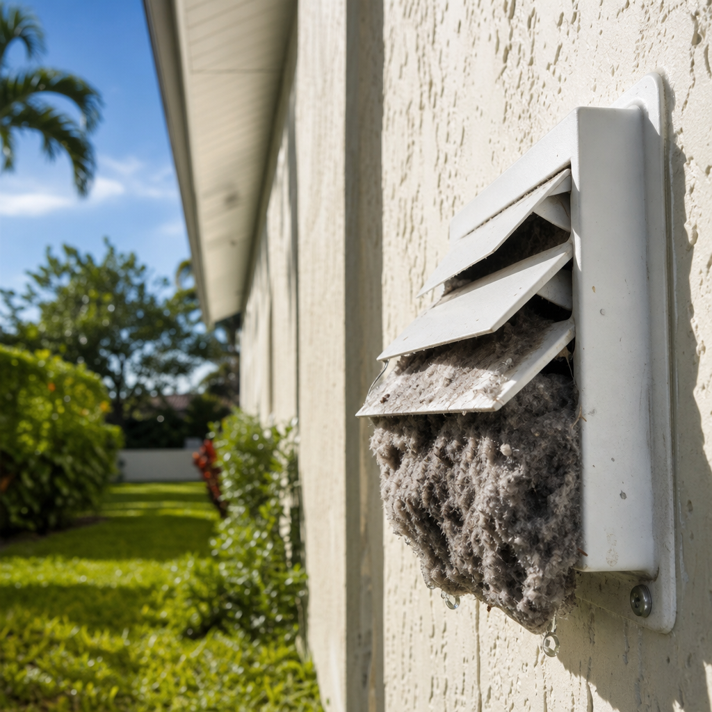 Illustration for dryer vent cleaning in Country Walk
