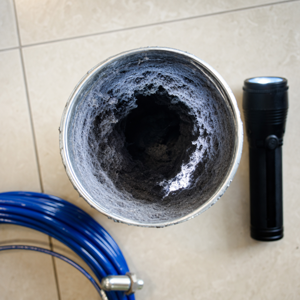 Illustration for dryer vent cleaning in Doral