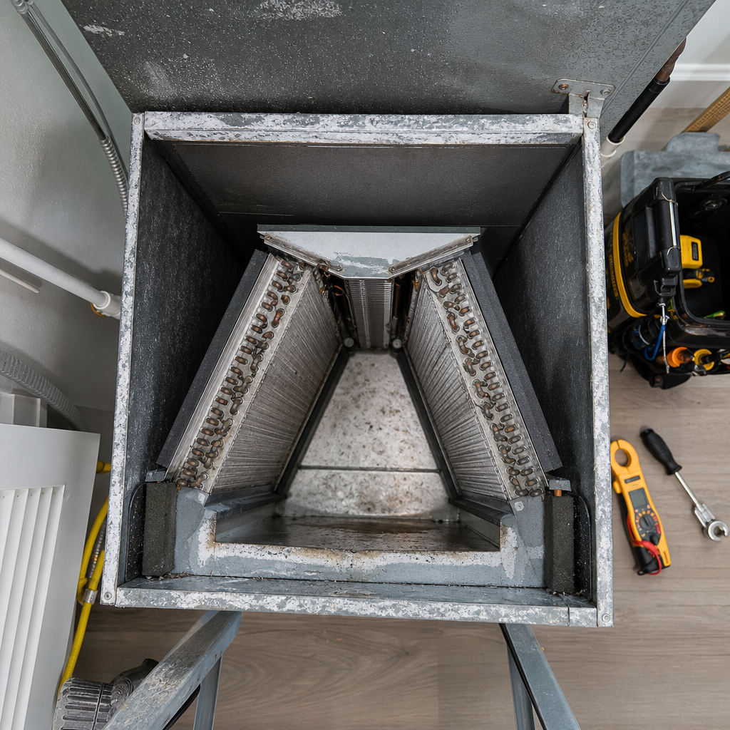 Illustration for air vent cleaning in Bay Harbor Islands