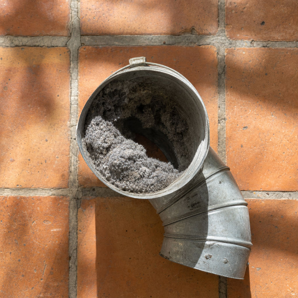 Illustration for dryer vent cleaning in Coral Gables