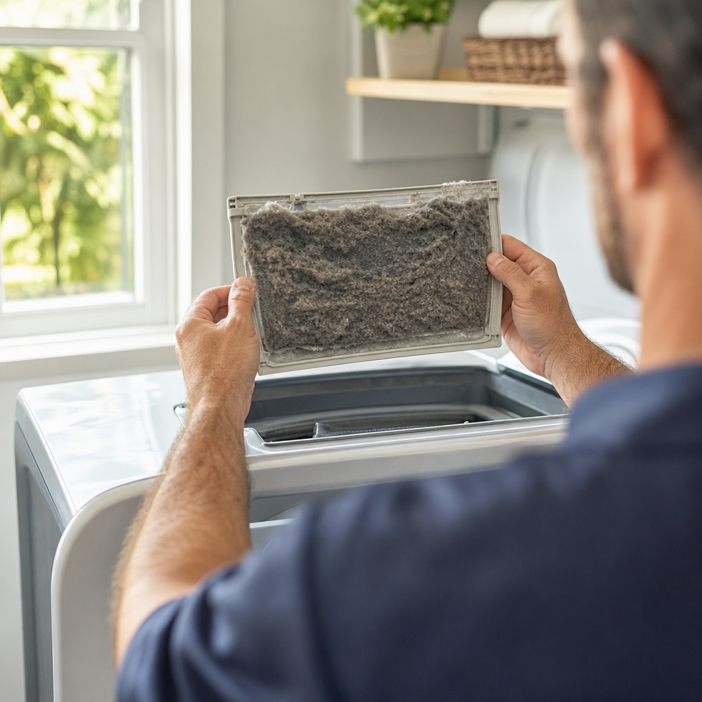 Illustration for dryer vent cleaning in Coconut Grove