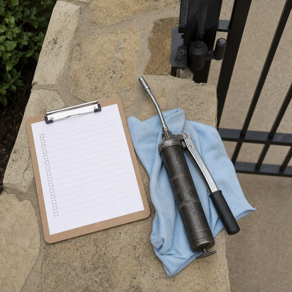 Illustration for driveway gate service near me