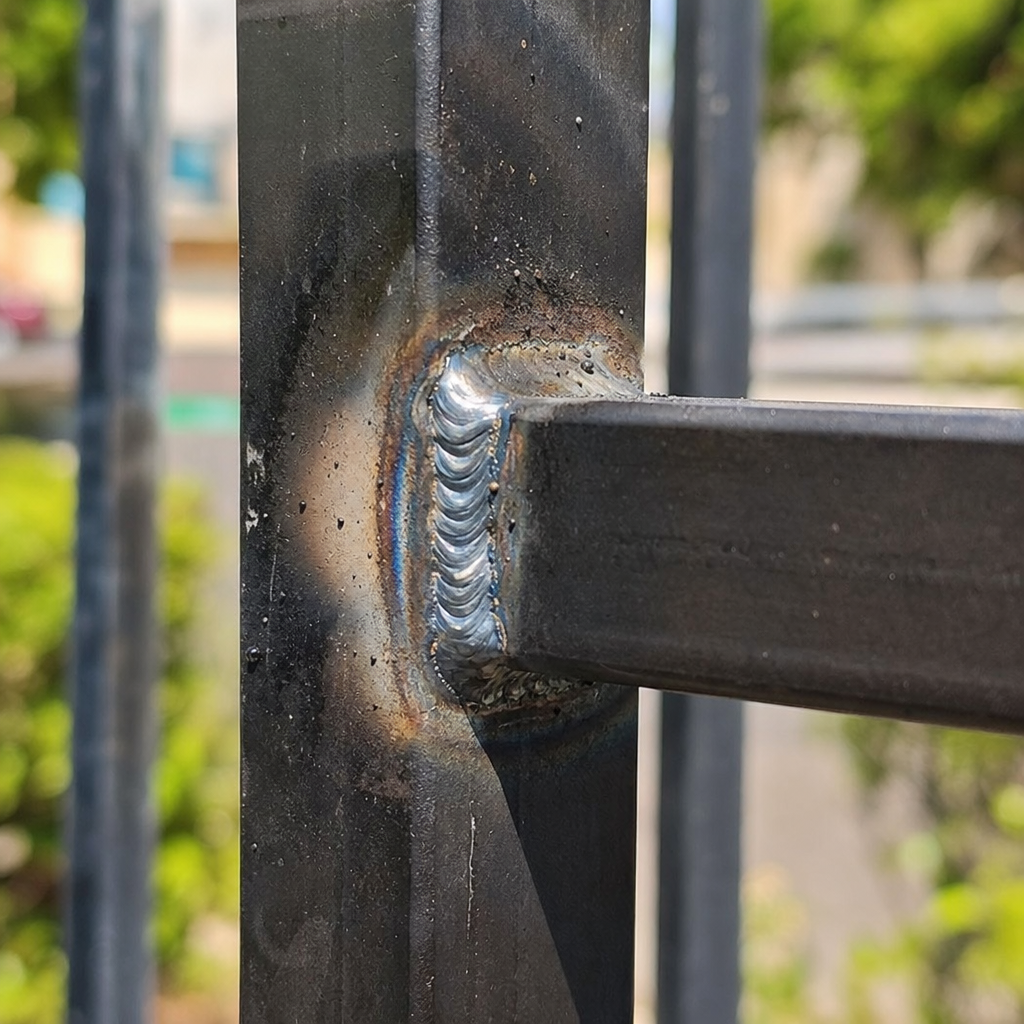 Illustration for driveway gate welding