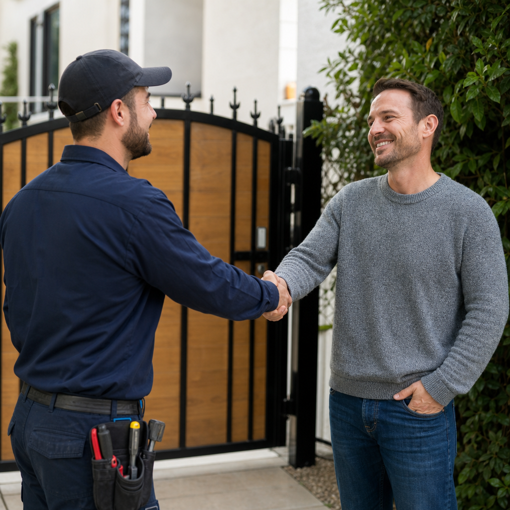 Illustration for Driveway Gate Repair Near Me in Santa Monica