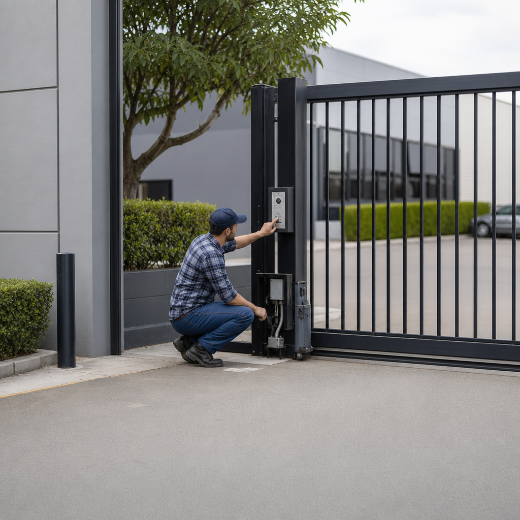 Illustration for commercial access control
