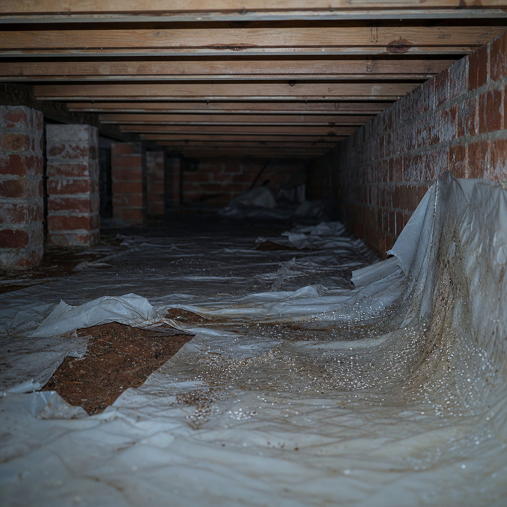 Illustration for crawl space repair companies near me