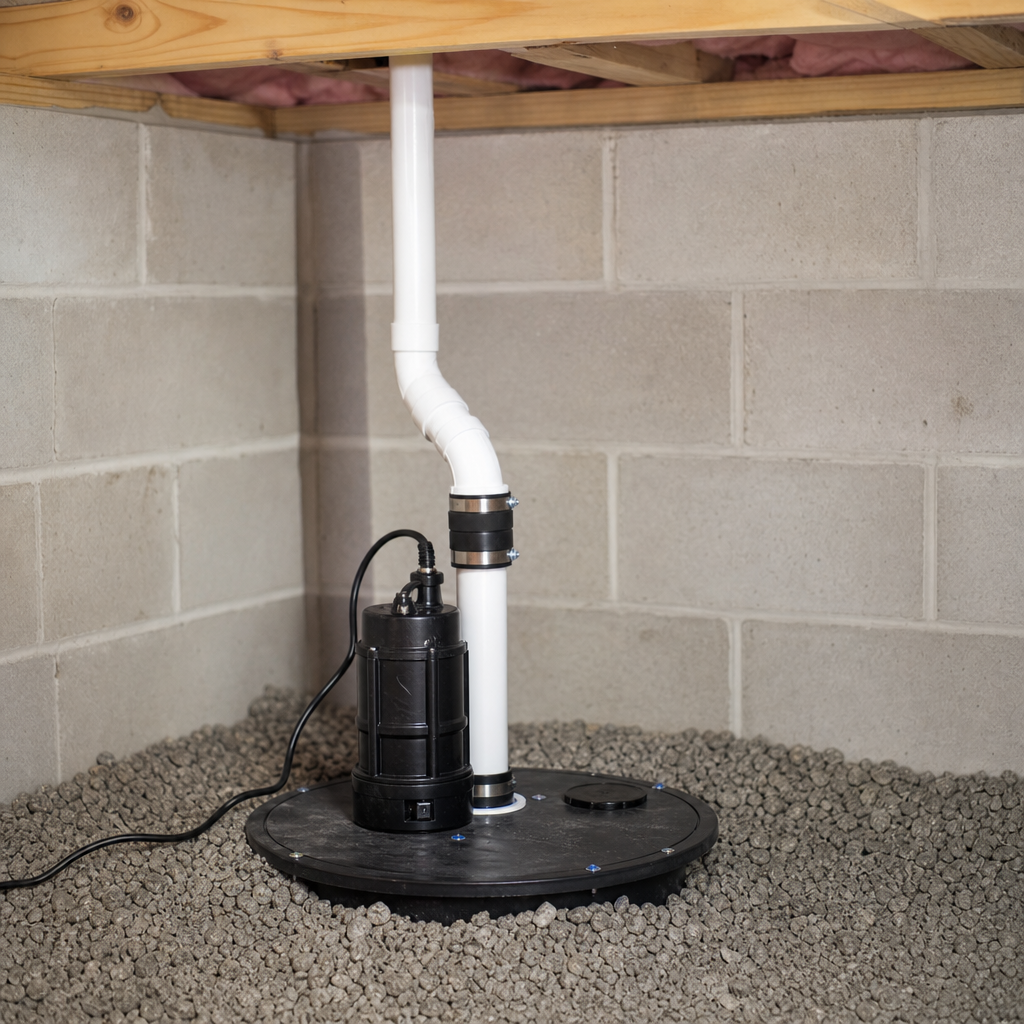 Illustration for crawl space repair cost