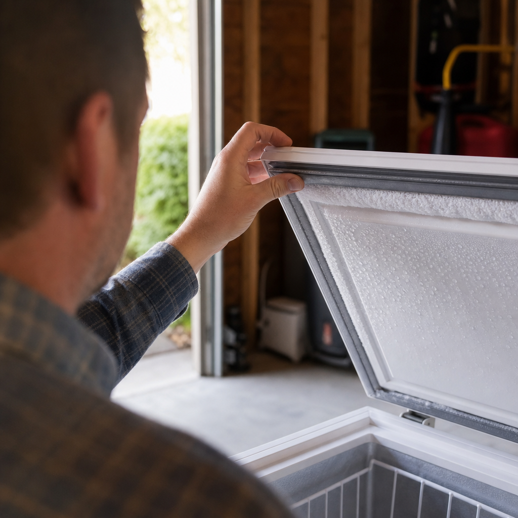 Illustration for humidity in freezer
