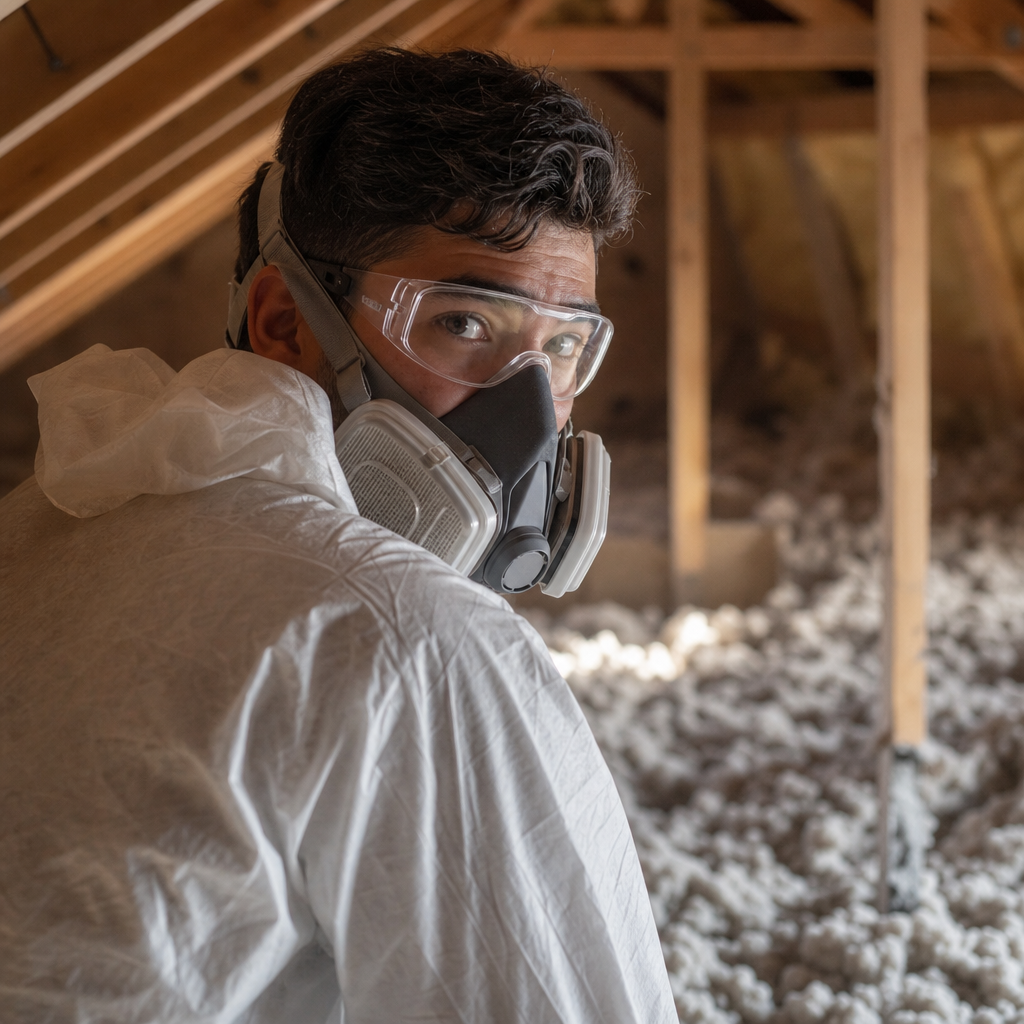 Illustration for attic insulation installers near me