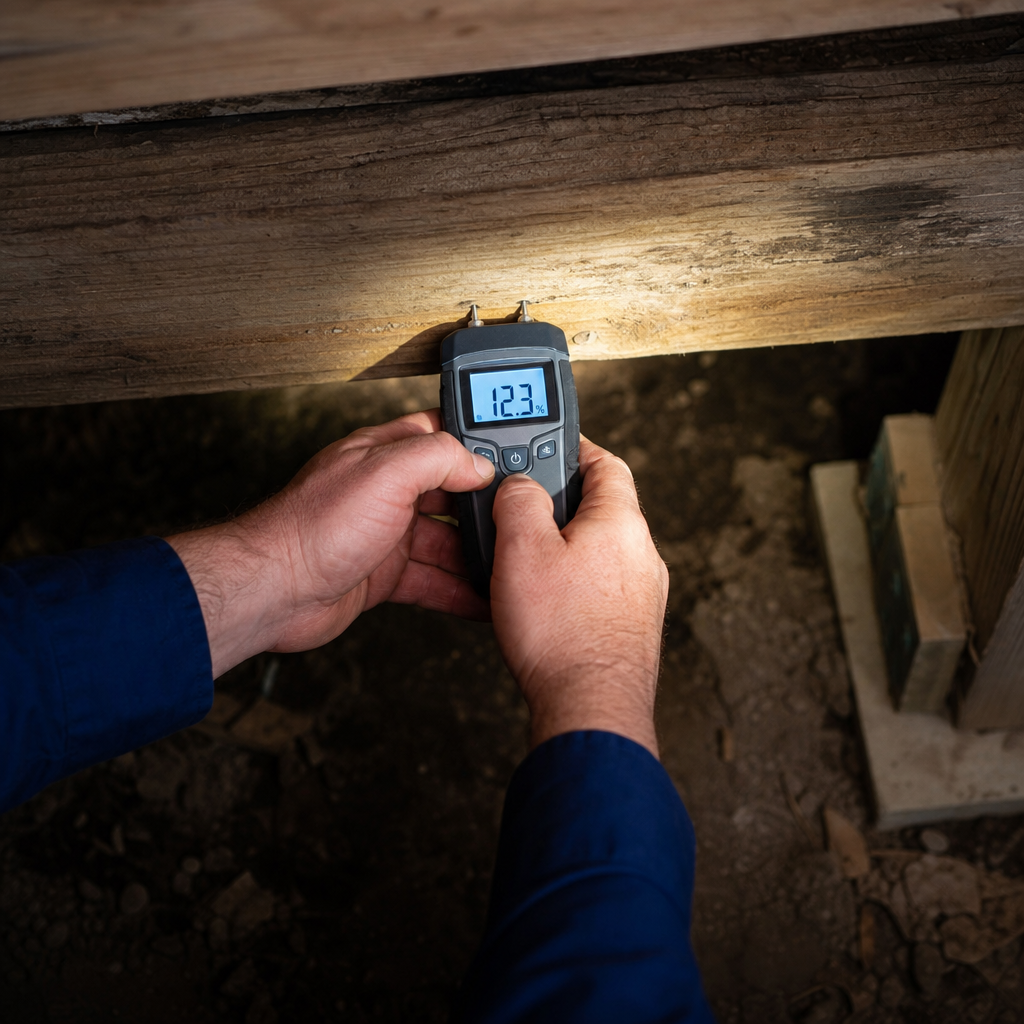 Illustration for crawl space repair cost