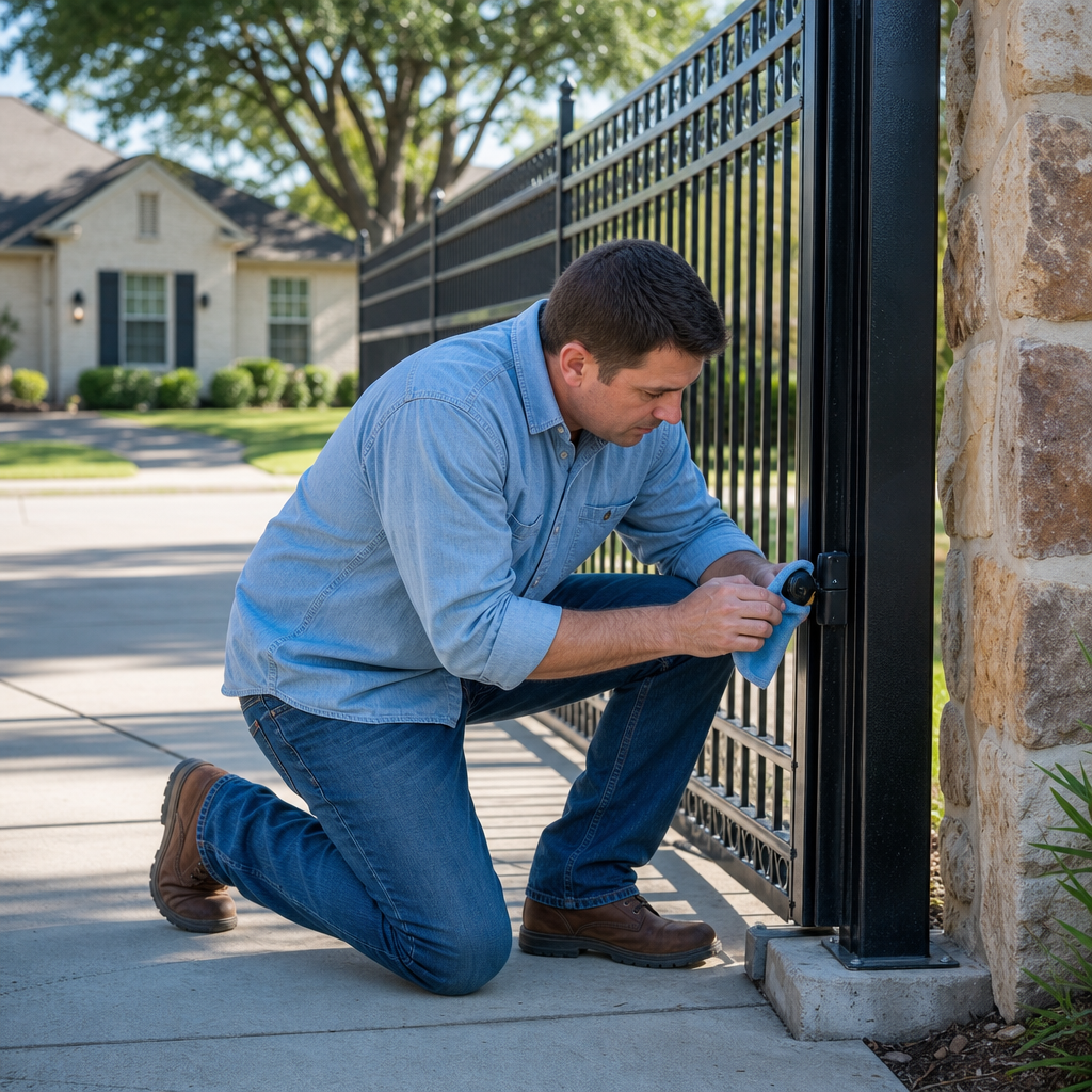 Illustration for can i fix electric gate myself euless