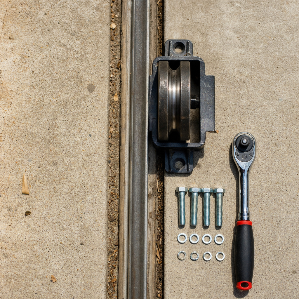 Illustration for gate repair cost