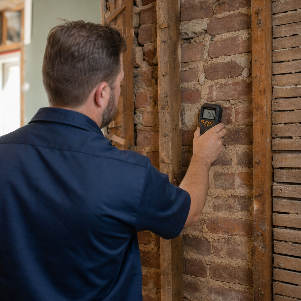 Illustration for water damage and restoration