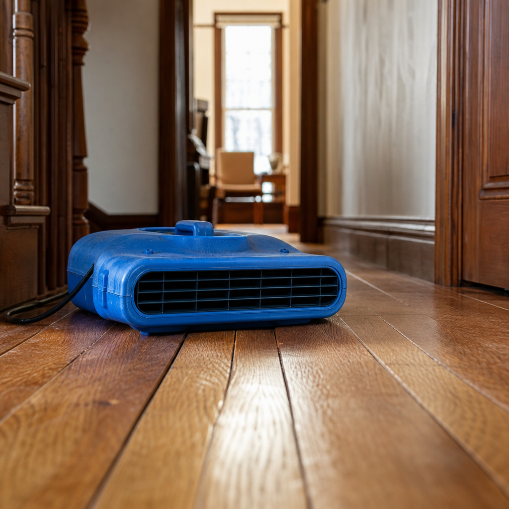 Illustration for water damage restoration services near me