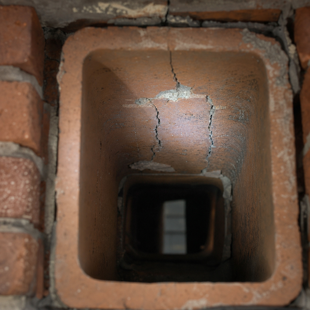 Illustration for chimney liner repair in Stratford