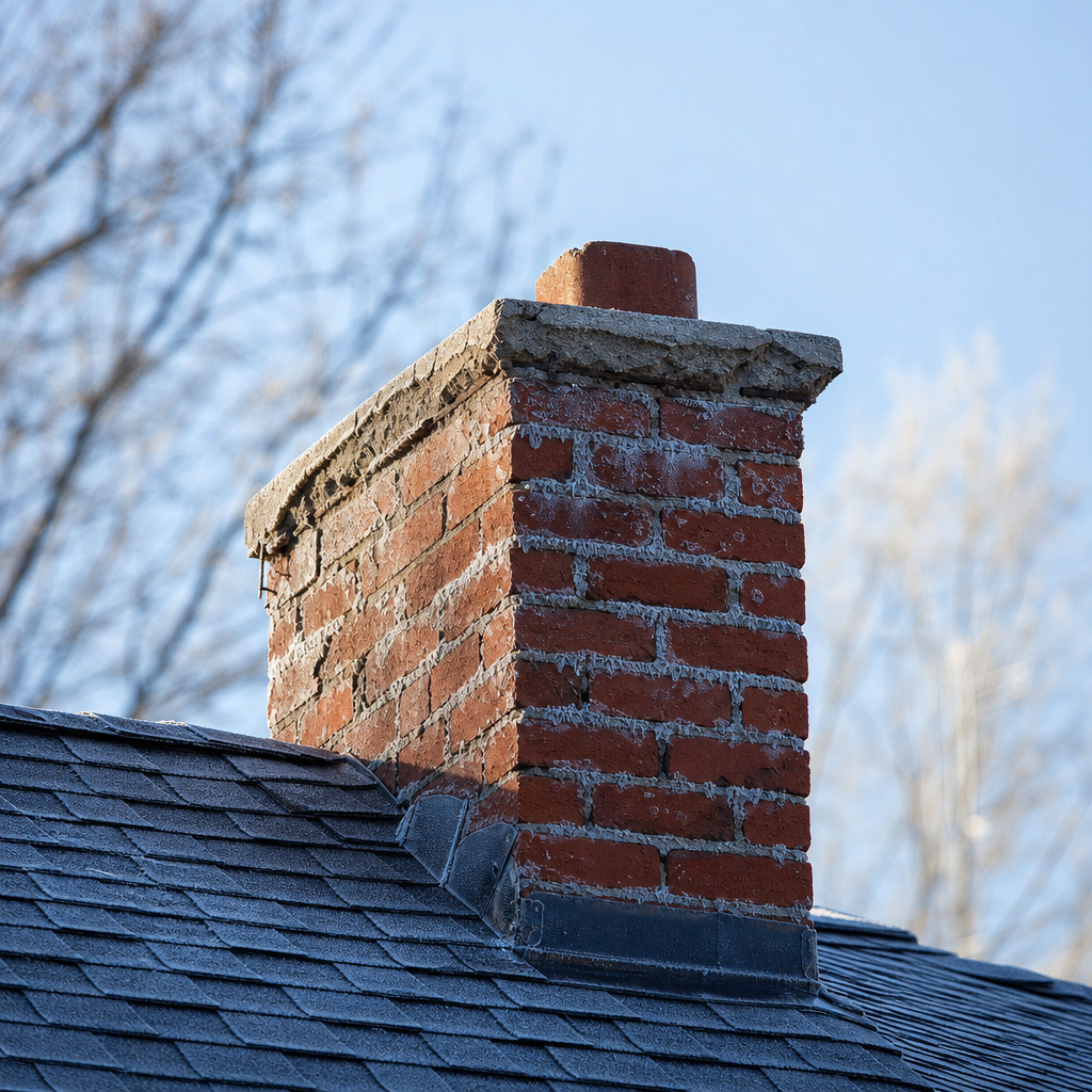 Illustration for chimney sweep in Danbury