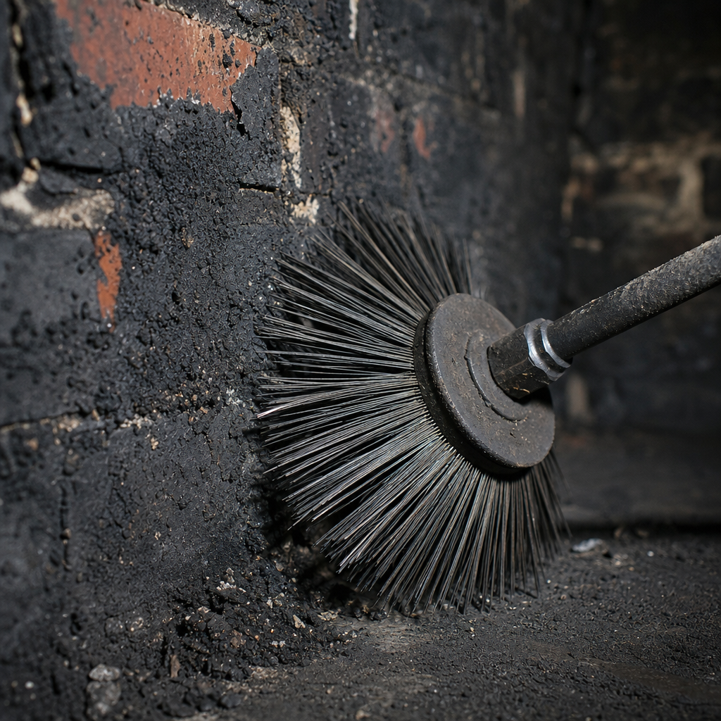 Illustration for chimney sweep in New Canaan