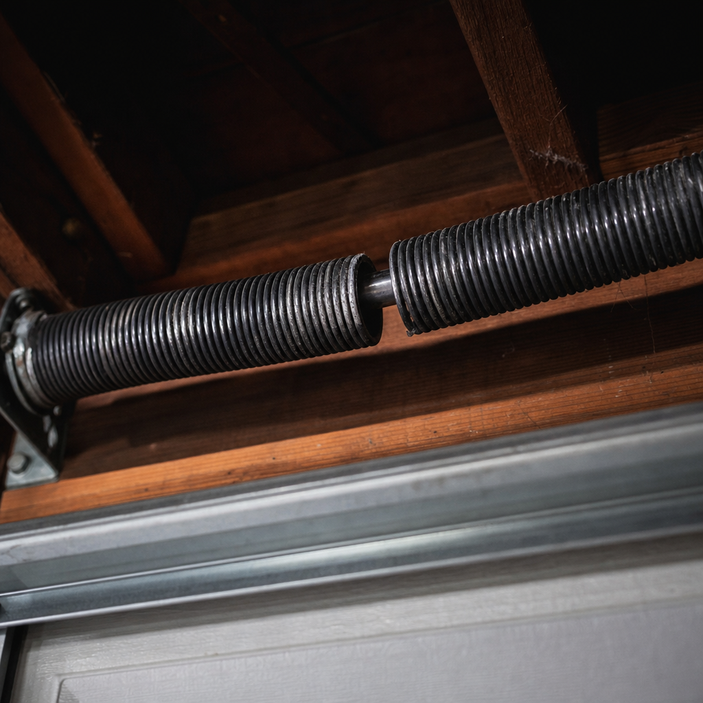 Illustration for garage door spring replacement vancouver wa