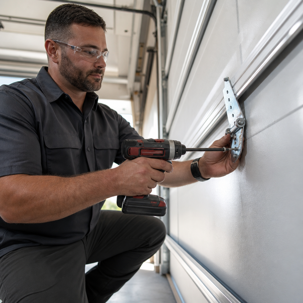 Illustration for residential garage door installation cost