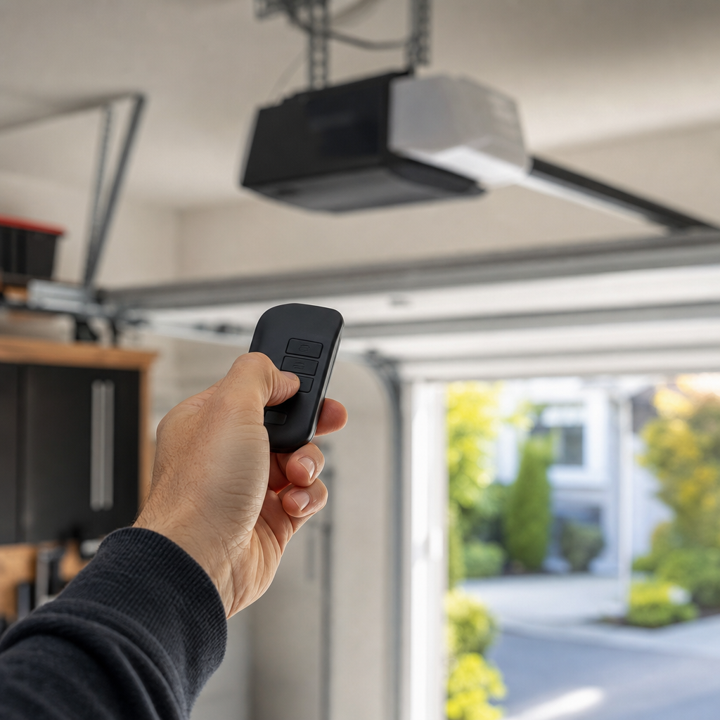 Illustration for garage door opener replacement cost