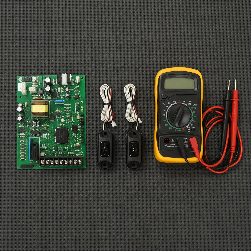 Illustration for garage door opener repair cost
