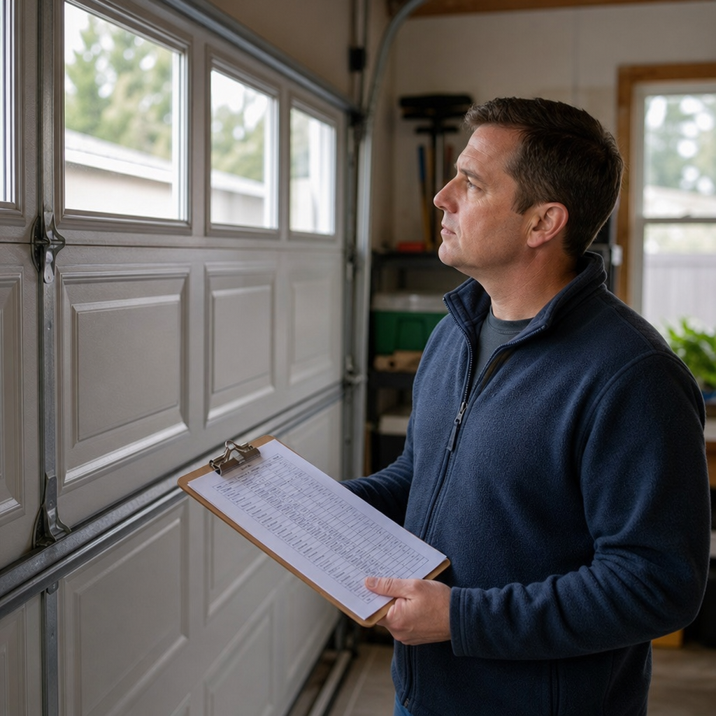Illustration for garage door repair cost