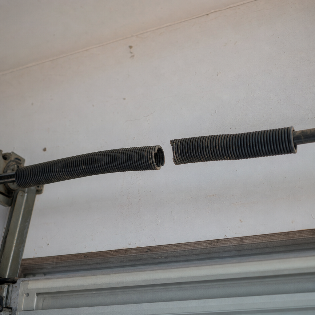 Illustration for garage door spring replacement vancouver