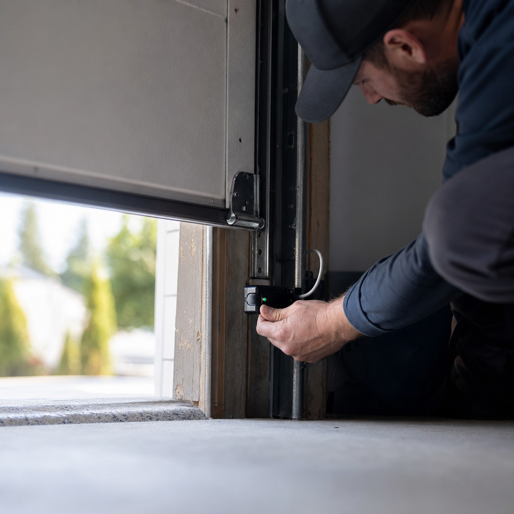 Illustration for garage door repair in Vancouver