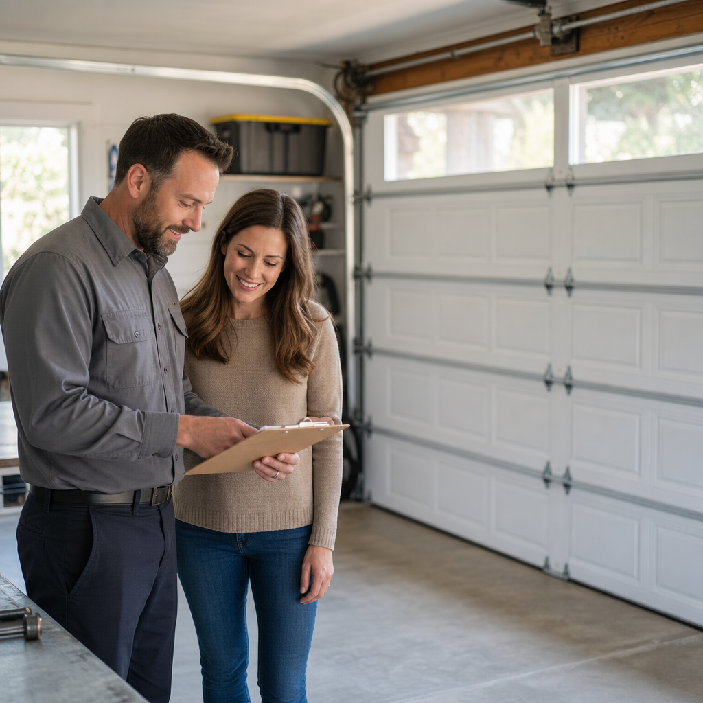 Illustration for patriot garage door repair vancouver