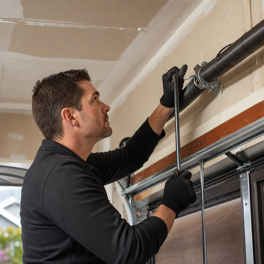 Illustration for garage door repair