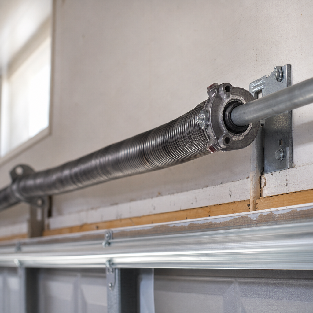 Illustration for cost to replace garage door and opener