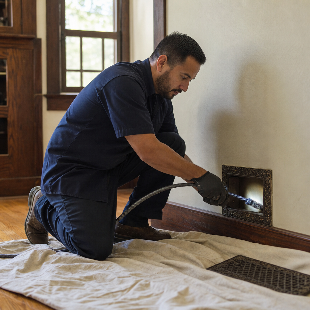 Illustration for hvac duct cleaning in Echo Park