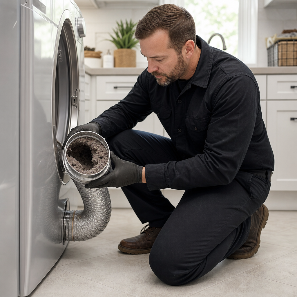Illustration for dryer vent cleaning service in Beverly Hills
