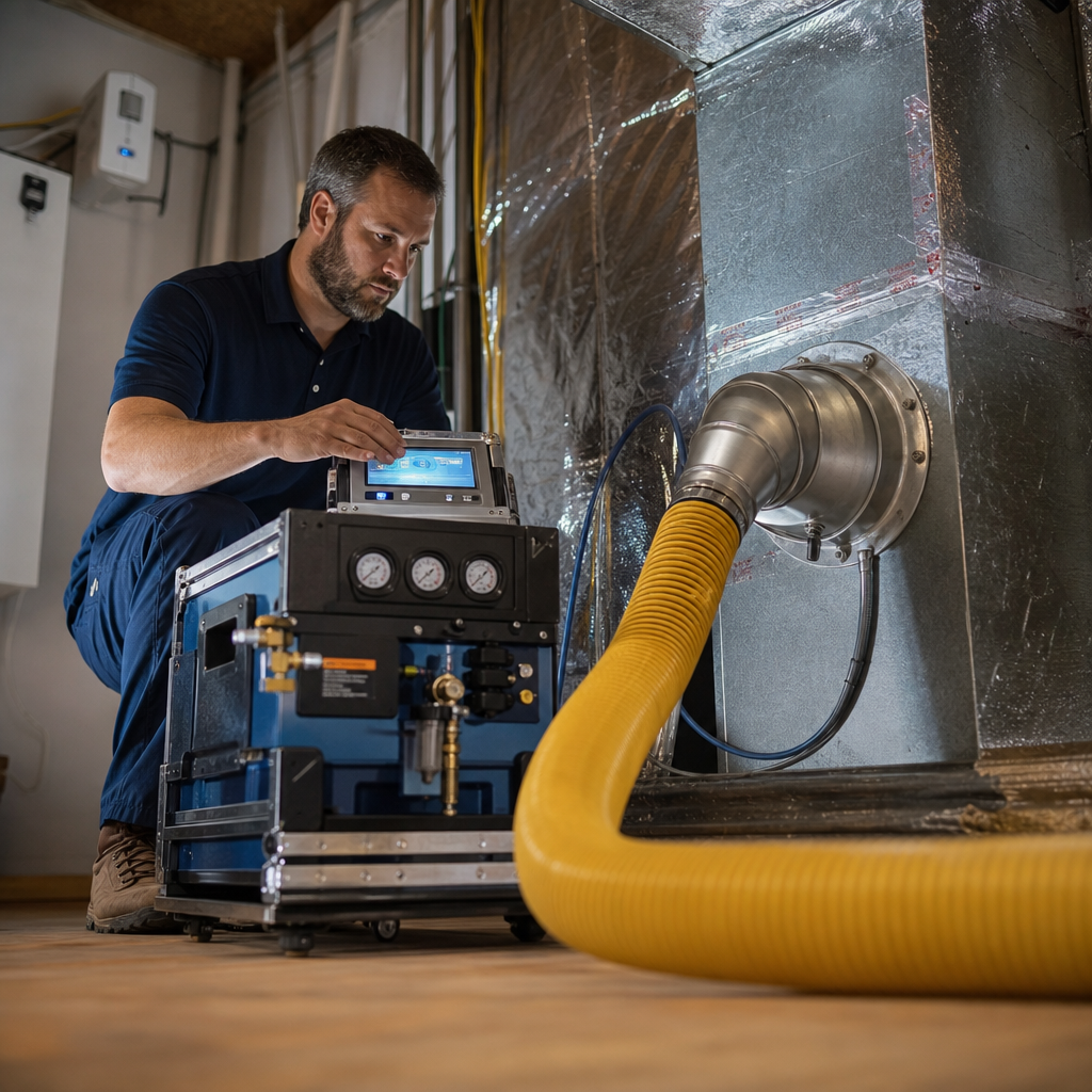 Illustration for duct sealing in North Hollywood