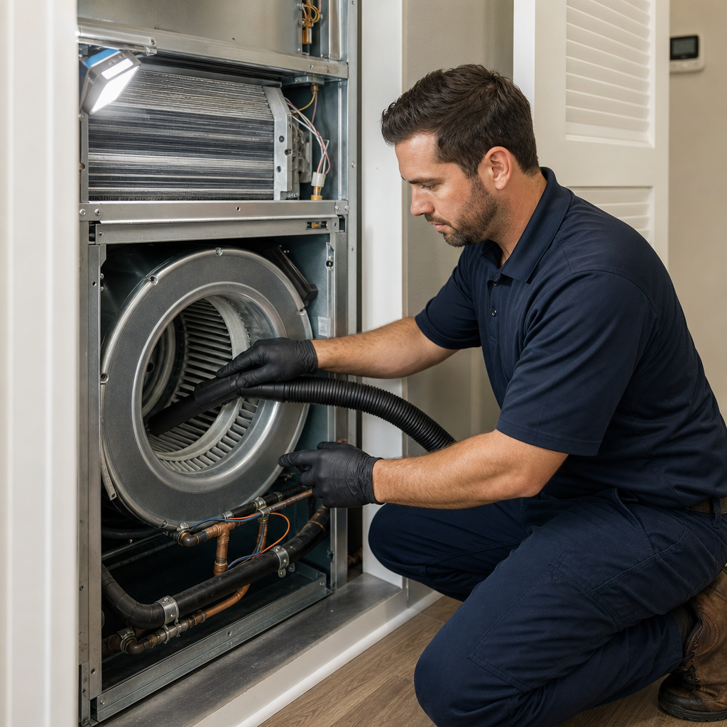 Illustration for hvac duct cleaning in Universal City