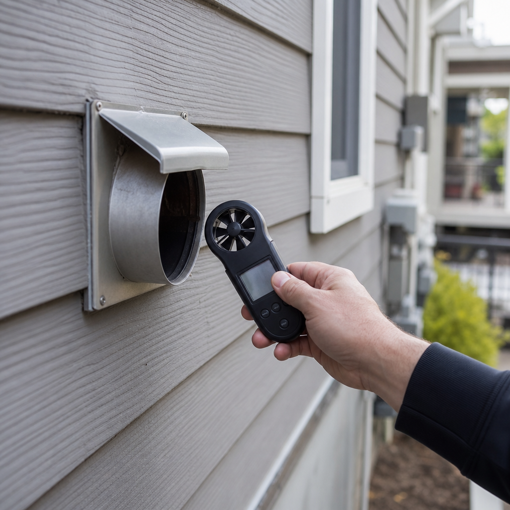 Illustration for dryer vent cleaning services near me