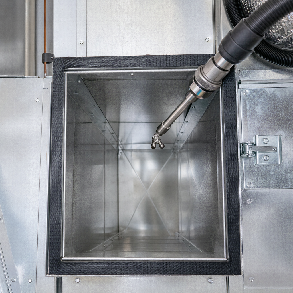 Illustration for duct cleaning and sanitizing in Beverly Hills