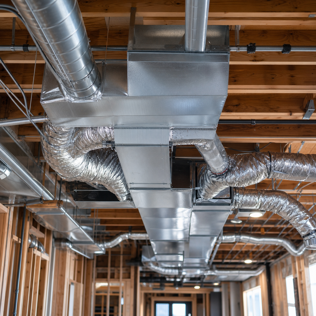 Illustration for duct sealing in Koreatown