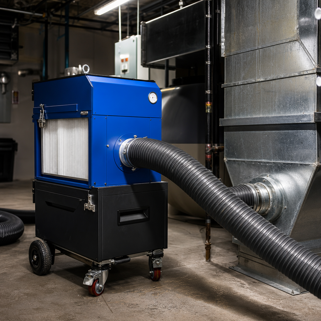 Illustration for commercial duct cleaning near me