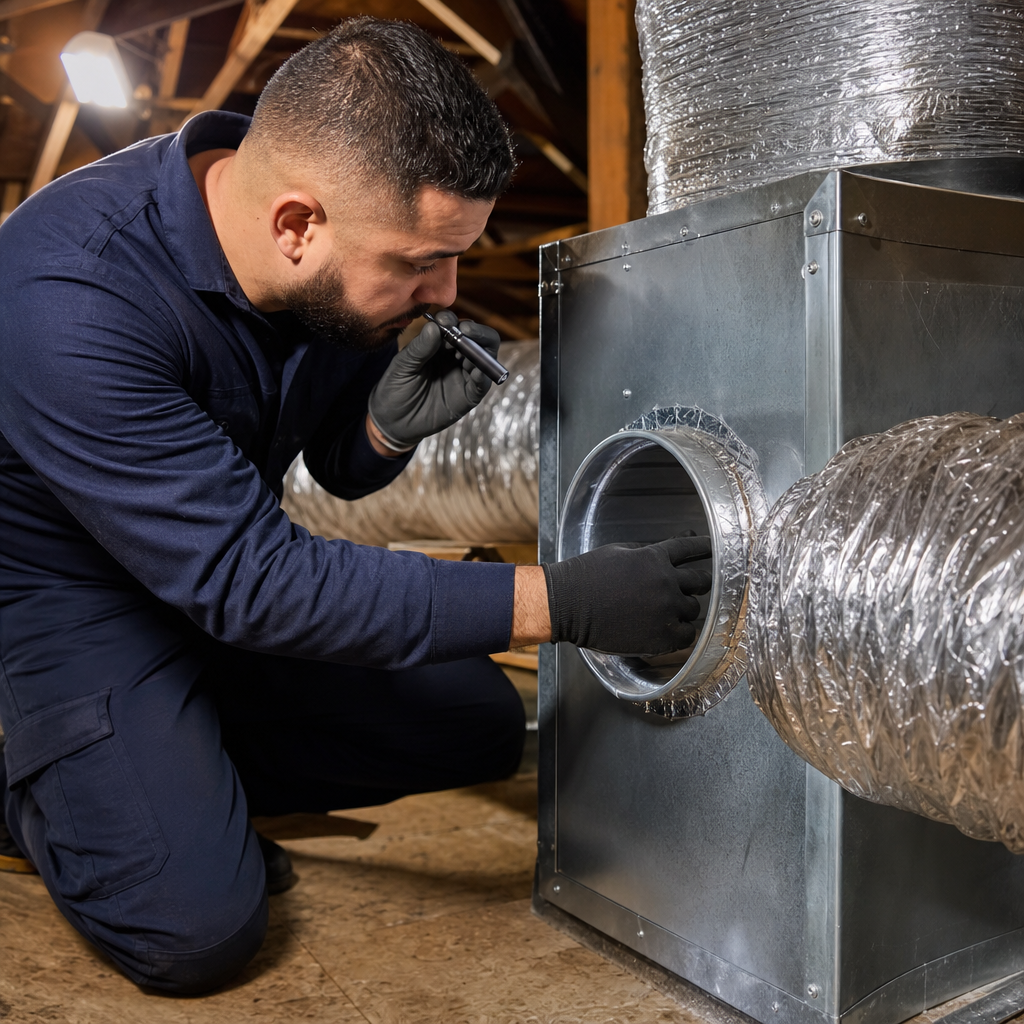 Illustration for duct sealing in Hollywood