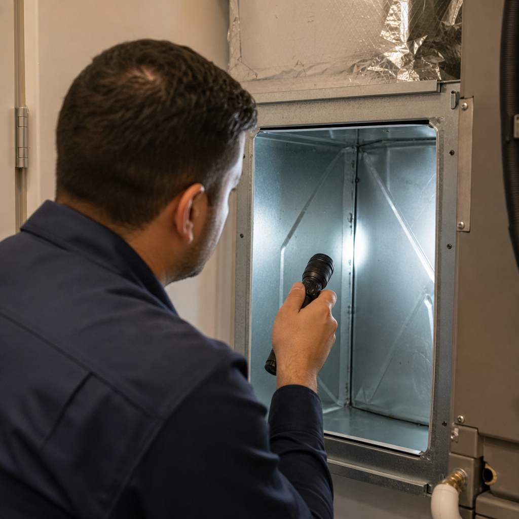 Illustration for hvac duct cleaning in West Hollywood