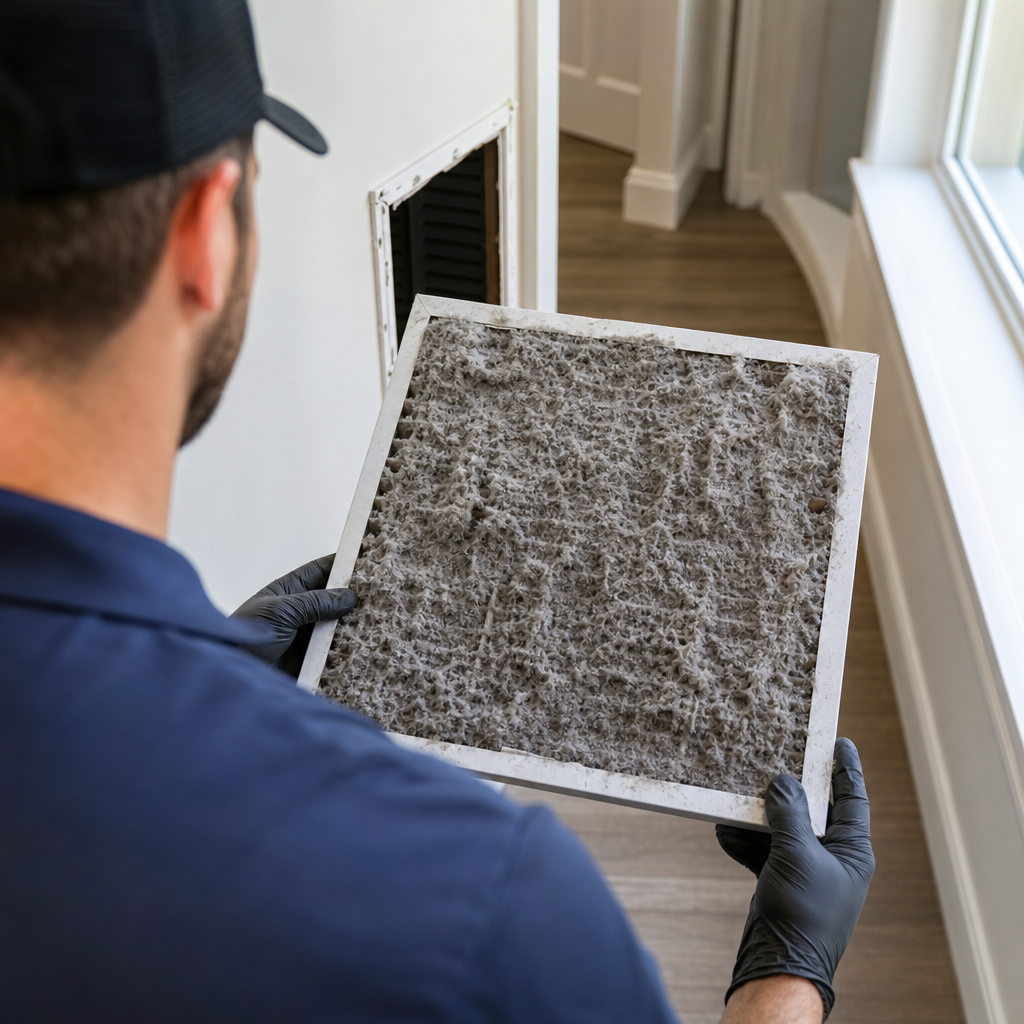 Illustration for air duct cleaning in Studio City
